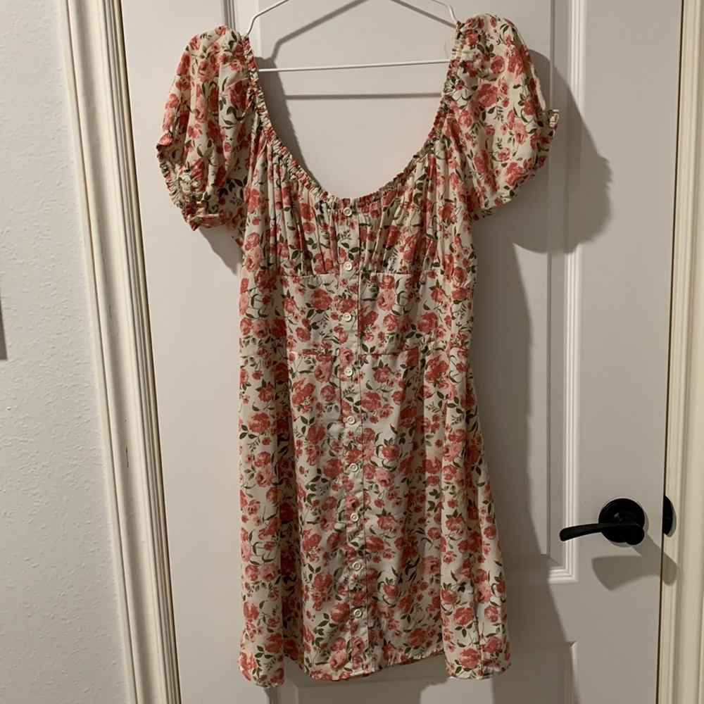 Pink summer dress